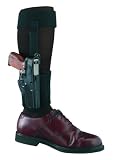 Gould & Goodrich B816-G27 Gold Line Ankle Holster Plus Garter (Black) Fits GLOCK 26, 27, 33, 39