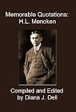 Memorable Quotations: H.L. Mencken