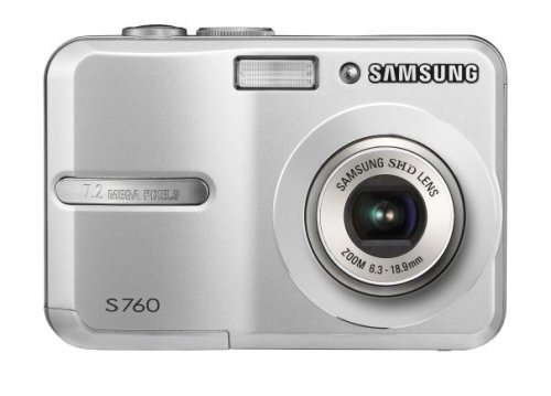: Samsung S760 Digital Camera - Silver (7.2MP, 3 xOptical Zoom) 2.5