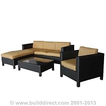 Big Sale Kontiki Patio Furniture - The Ritz Sunbrella Series - 4 Piece Sofa Set