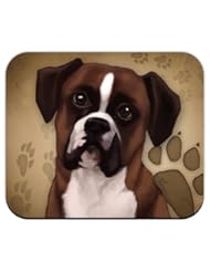 Office Product: Boxer for Dog Lovers Only Mouse Pad by DGS Originals - PCSCP