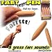 Set Of 4 Fart Poo Pens - Nasty Foul Ass Crap Noises !