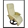 AOSOM i3237 Creme Office TV Recliner Massage Chair