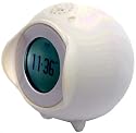Nanda Home TOCKw Tocky - Rolling Alarm Clock - Plays MP3s and Records Voice (White)