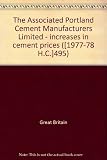 The Associated Portland Cement Manufacturers Limited - increases in cement prices ...