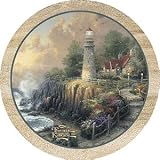 The Light of Peace by Thomas Kinkade Sandstone Thirstystone Coasters