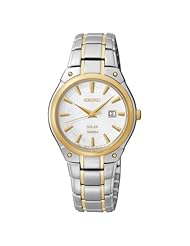 Ladies Seiko Two-Tone Solar Watch
