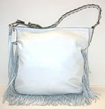 AUTHENTIC COACH LARGE LEATHER SOHO KIKI FRINGE SHOULDER BAG - 11913 (WHITE)