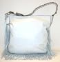 AUTHENTIC COACH LARGE LEATHER SOHO KIKI FRINGE SHOULDER BAG - 11913 (WHITE)
