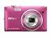 Nikon Coolpix S3500 Digitalkamera (20 Megapixel, 7-fach optischer Zoom, 6,7 cm (2,7 Zoll) TFT-LCD, bildstabilisiert) pink