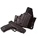 Walther CCP IWB Hybrid Holster with Adjustable Retention and Comfort Curve, Black Arch Holsters ACE-1 Gen 2