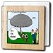An Eye Out For Aliens - 6 Inch Tile Napkin Holder
