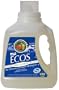 Earth Friendly Products Ecos 2x Liquid Laundry Detergent  Free & Clear, 100-Ounce Bottle (Pack of 4)