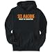 Hoodie Mens Black 