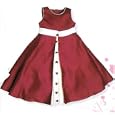 Sleeveless Open Front Rose Bud Mesh Dress - 6-12m'