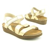 NAOT Kayla Sandals Shoes Gold Womens SZ