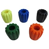 Scuba Diving Tank Valve Knob - Round Shape Orange