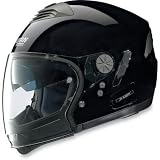 Nolan N43 Trilogy N-COM Helmet , Color: Black, Size: Md N4T5270330003