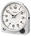 Seiko Ultimate Alarm Clock - Silver-Tone Case Image