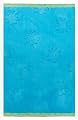 Sunflower Aqua - Oversized Luxury Velour Jacquard Beach Towel size 40x70 - 460 grams 100% Pure Ringspun Cotton - Brilliant intense vibrant colors - Highly absorbent easy care machine wash - Use for picnic poolside or colorful bath towel - Save 50%