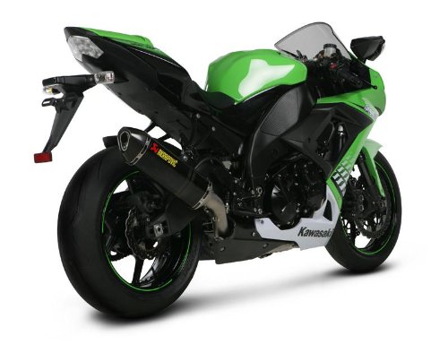 Akrapovic Evolution Exhaust with Hexagonal Muffler - Full System/Titanium