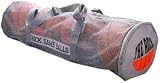 Anaconda Sports&reg; GAMEBALLBAG Grey Mesh Ball Bag with The Rock&reg; Logo