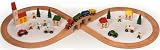 Figure of Eight Wooden Train Set