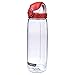 Nalgene 24 oz Tritan On the Fly Water Bottle - Clear/Red