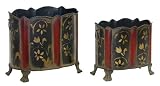 SI 26-2197 Set of 2 Tibeton Planters