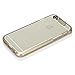 iPhone 6 Plus Case, oneCase™ LED Case Incoming Call LED Blink/Flash Hybrid Case Cover, Clear Soft TPU Back Cover with Hard PC Bumper Case for Apple iPhone 6 Plus (5.5 inch Screen) (Clear/Gold)