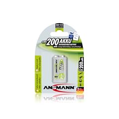 Ansmann 5035342 9V Block 200mAh NiMh maxE Akku 1er Pack