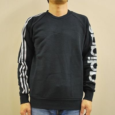 ADIDAS アディダス BIGリニアロゴ　クルーネックトレーナー F5634