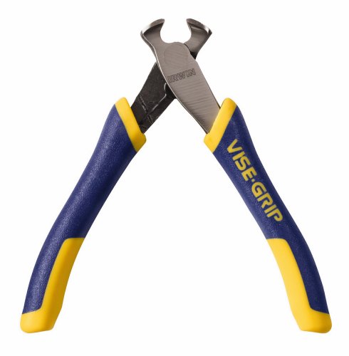 Irwin 2078904 Vise-Grip 4-1/4-Inch End Nipper with Spring