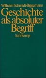 Produkt-Bild: Geschichte als absoluter Begriff: Der Lauf der neueren deutschen Philosophie