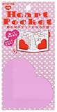 ハートポケット付箋 ピーチピンク ほぼ日手帳