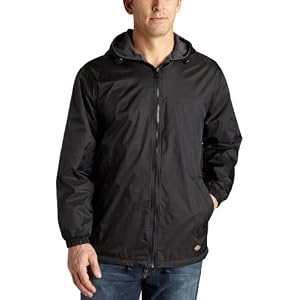 Dickies Men's Fleece Lined Hooded Jacket