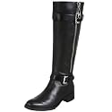 BCBGirls Women's Moca Flat Motorcycle Boot