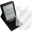 EasyAcc Schwarz hochwertigem Leder Schutzh&uuml;lle Case mit Multi Angle stehen f&uuml;r neue Kindle 4 (2011 Release) Wi-Fi/3G 6 "E Ink Display-Reader + 2 Display-Schutzfolien f&uuml;r Kindle eBook (PU-Leder, Schwarz)