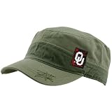 Oklahoma Sooners Green Fatigue Adjustable Hat