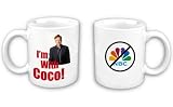 41p4G3YyWkL._SL160_ Conan OBrien IM WITH COCO Anti-logo Coffee Mug