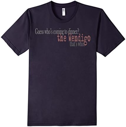 The Wendigo Is Coming To Dinner - Male XL - Navy