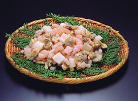 マルハニチロ)徳用シーフードミックス　1kg（NET800ｇ）
