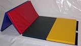 2 Thick Bonded Foam RAINBOW Mat FOLDING GYM MAT 4x8 Mat.