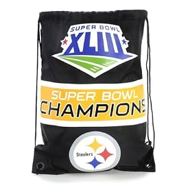Pittsburgh Steelers Super Bowl XLIII Champions Backpack