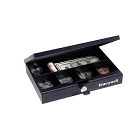 Honeywell 3024 Locking Steel Box with Removable Cash Tray Honeywell 3024 Locking Steel Box with Removable Cash Tray