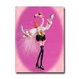 Pink Flamingo "Polly Wanna Cracker" Flirty Feathers Ornament