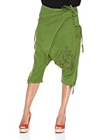 Desigual Pantalón Baggy (Verde)