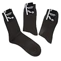 6 Paar Herrensocken schwarz 100 Baumwolle oder mit Motiv 80 Baumwolle Spitze Handgekettelt