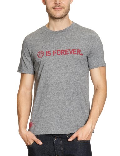 PUMA Herren T-Shirt Blank World Cup, medium gray heather, L, 742007 01 Preisvergleich