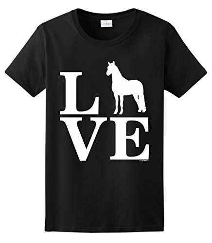 Barnyard Farm Animal, Love Horses Ladies T-Shirt